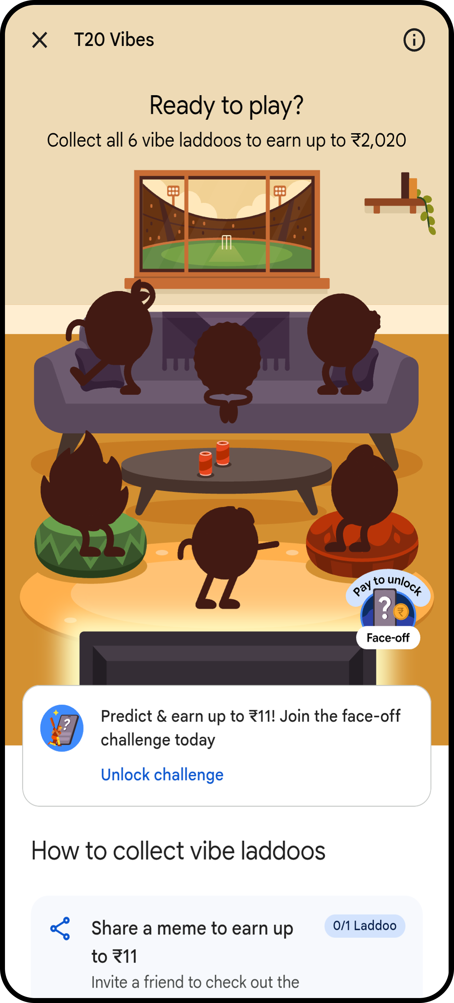Google Pay Live Match Quiz
